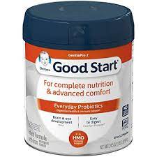 Photo 1 of Gerber Good Start Infant Formula Gentle Non-GMO Powder Infant Formula, Stage 2, 24.5 oz exp- Sep 06/2022