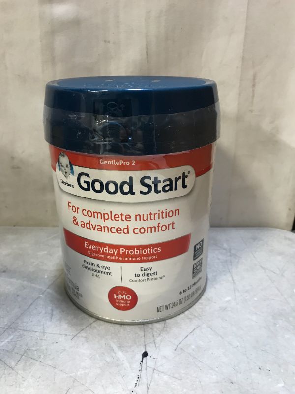 Photo 1 of Gerber Good Start GentlePro 2 Everyday Probiotics Powder Infant Formula, Stage 2 --- EXP 07/22/2022