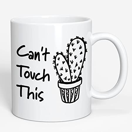 Photo 1 of (2 PACK) Funny Coffee Mug - Novelty Coffee Mugs Can’t Touch This 11 Ounce, Ceramic Coffee Mug, High Grade Ceramic Coffee Mug Dishwasher and Microwave Safe
