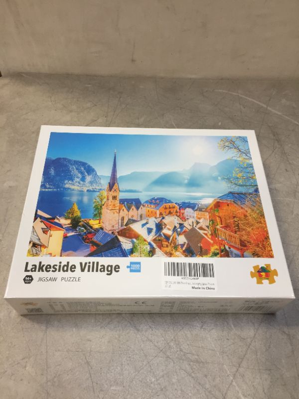 Photo 2 of 1000 Piece Puzzles for Adults, Difficult Jigsaw Puzzle for Adults Teenagers Lakeside Village