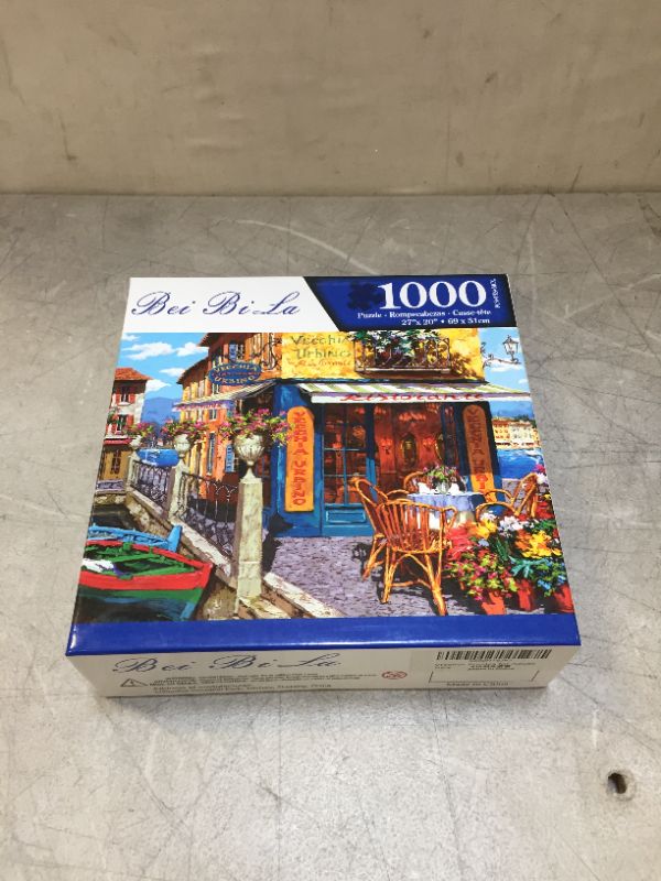 Photo 2 of 1000 Piece Puzzles for Adults Kids Tavern Painting Educational Toys Large Puzzle