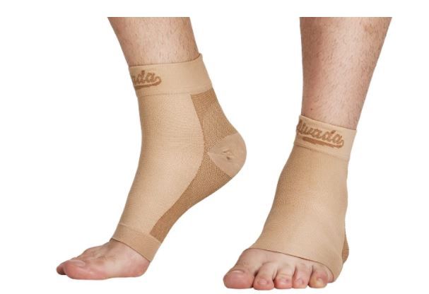 Photo 1 of Alvada Plantar Fasciitis Support Compression Socks Foot Sleeves - Comfortable Arch Support - Quick Pain Relief, Reduced Soreness, Faster Recovery 1 Pair
