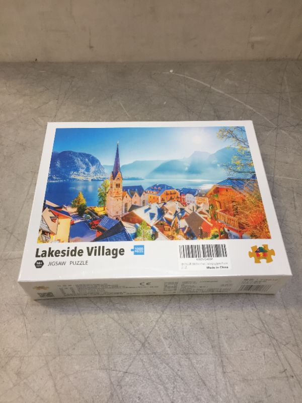 Photo 2 of 1000 Piece Puzzles for Adults,Puzzle 1000 Pieces,Difficult Jigsaw Puzzle for Adults Teenagers Lakeside Village