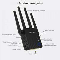 Photo 1 of (Bran New Factory Sealed) Comfast CF-AC1200 1200Mbps Long Range Dual Band 2.4+5Ghz Wireless Wifi Repeater
