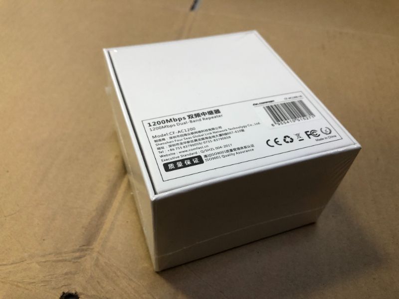 Photo 4 of (Bran New Factory Sealed) Comfast CF-AC1200 1200Mbps Long Range Dual Band 2.4+5Ghz Wireless Wifi Repeater
