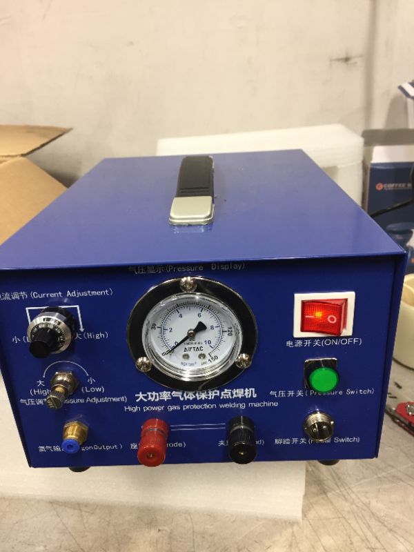Photo 3 of 220V Gas Protection Spot Welding Machine 80A 800W Welder High Power For Gold 