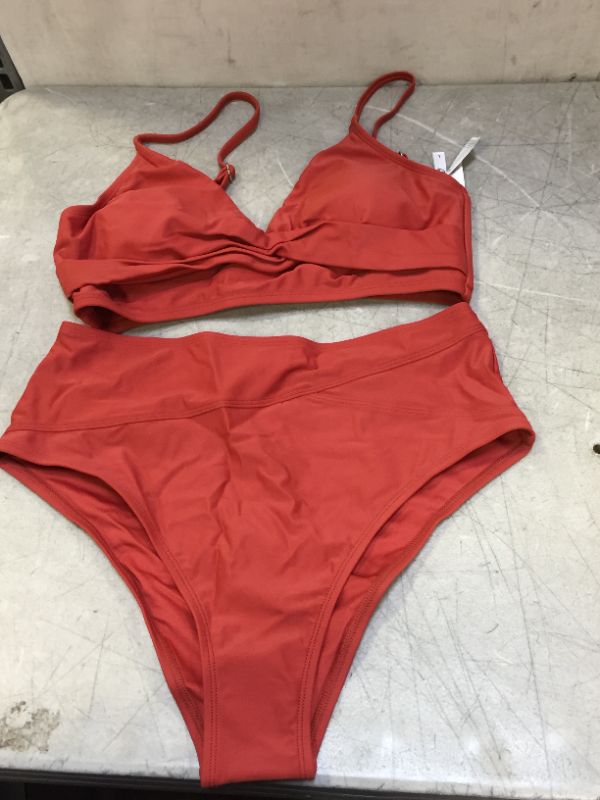 Photo 2 of Women's High Waist V-neck bikini set size large 