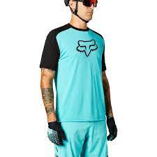 Photo 1 of FOX RACING RANGER DR SS JERSEY PARK TEAL  SIZE MEN'S SMALL JERSEY ONLY