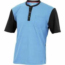 Photo 1 of Club Ride Men's Rambler Poly Wool Henley Cycling Top XL Steel Blue XL