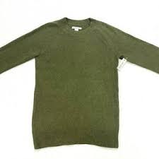 Photo 1 of  olive soft touch women's classic fit sweater NEW size small crew neck