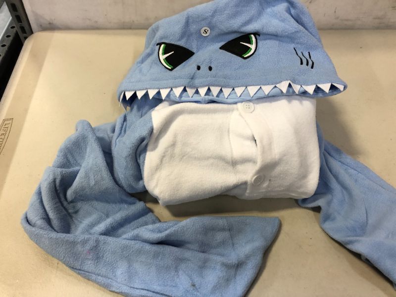 Photo 2 of ADULT SHARK ONESIE SIZE SMALL