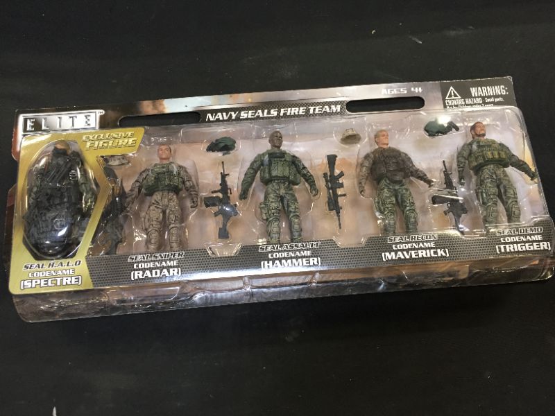 Photo 1 of 5-Pack Navy Seal Action Figures
