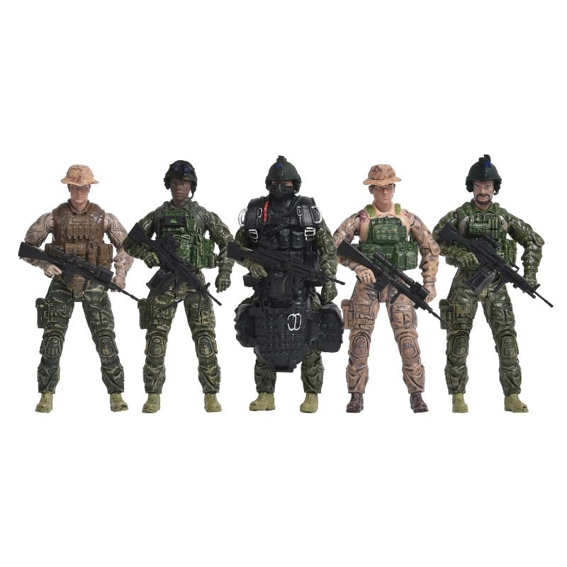 Photo 1 of 5-Pack Navy Seal Action Figures
