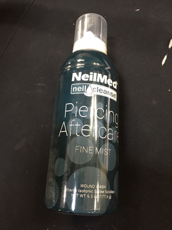 Photo 2 of NeilMed NeilCleanse Piercing Aftercare, Fine Mist 177mL
