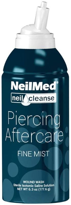 Photo 1 of NeilMed NeilCleanse Piercing Aftercare, Fine Mist 177mL
