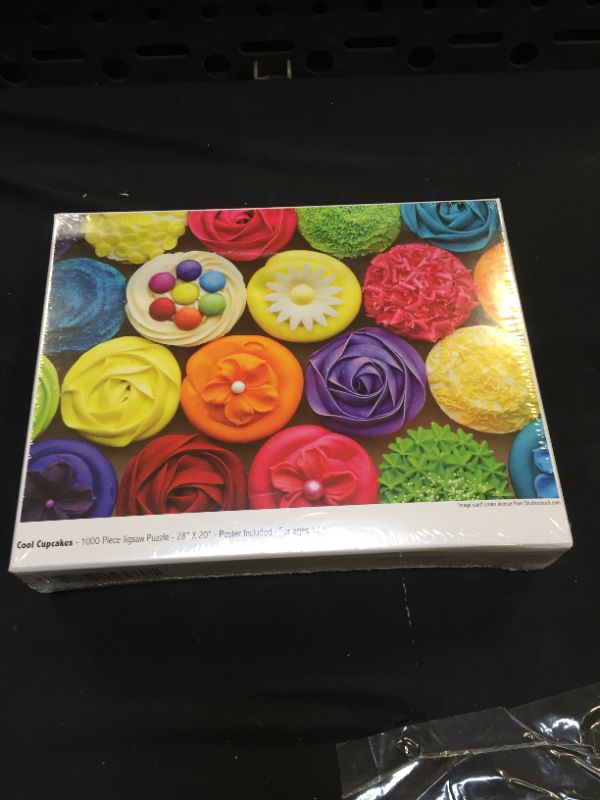 Photo 2 of 1000 Piece Puzzle for Adults - Cool Cupcakes Jigsaw Puzzle