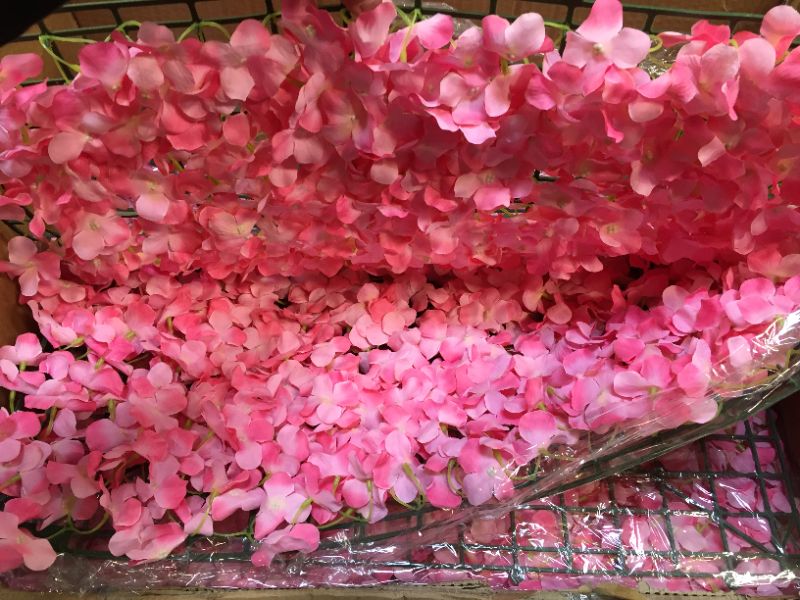 Photo 2 of Artificial Boxwood Panels Flower Blossoms Hedge 