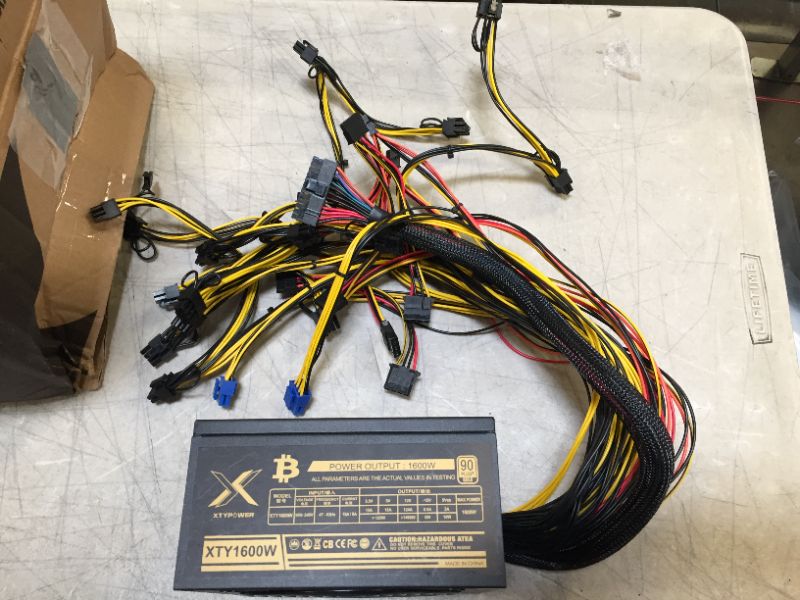 Photo 1 of Power Supply 1600 Watt XTY1600W 90 Plus Gold ATX Mining