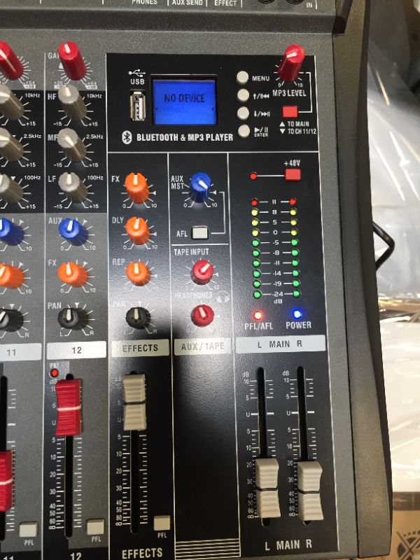 Photo 3 of Professional Mixer Sound Board Console 