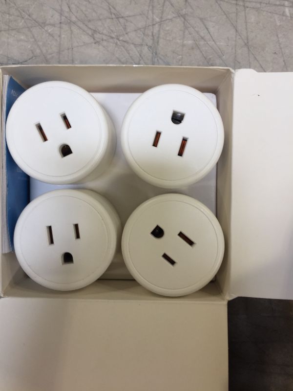 Photo 2 of Smart Plug Amysen - A Certified & Alexa, Echo & Google Home – Only WiFi 2.4G (4- Pack)
