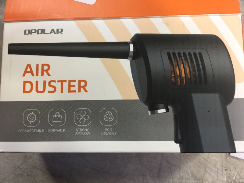 Photo 1 of Air Duster for Computer Keyboard Cleaning - Cordless, Rechargeable 