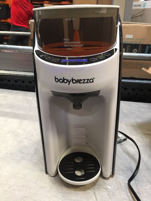 Photo 3 of New and Improved Baby Brezza Formula Pro Advanced Formula Dispenser Machine - Automatically Mix a Warm Formula Bottle Instantly - Easily Make Bottle with Automatic Powder Blending
