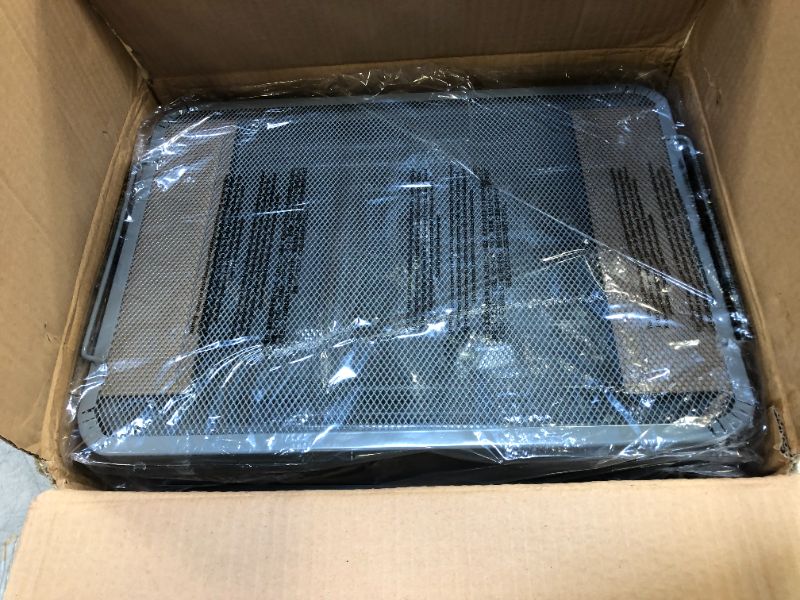 Photo 1 of TOOLF 3 Tier Rolling Cart, No Screw Metal Utility Cart, Easy Assemble Utility Serving Cart,Sturdy Storage Trolley with Handles, Locking Wheels,for Kitchen Garage Home Bedroom Bathroom, Grey
