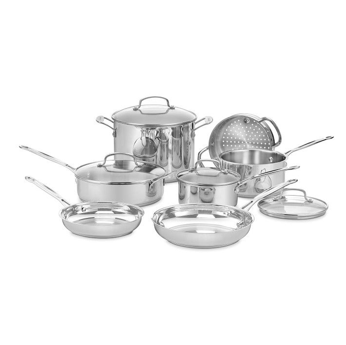 Photo 1 of Cuisinart Chef's Classic Stainless Steel 11-Piece Cookware Set

