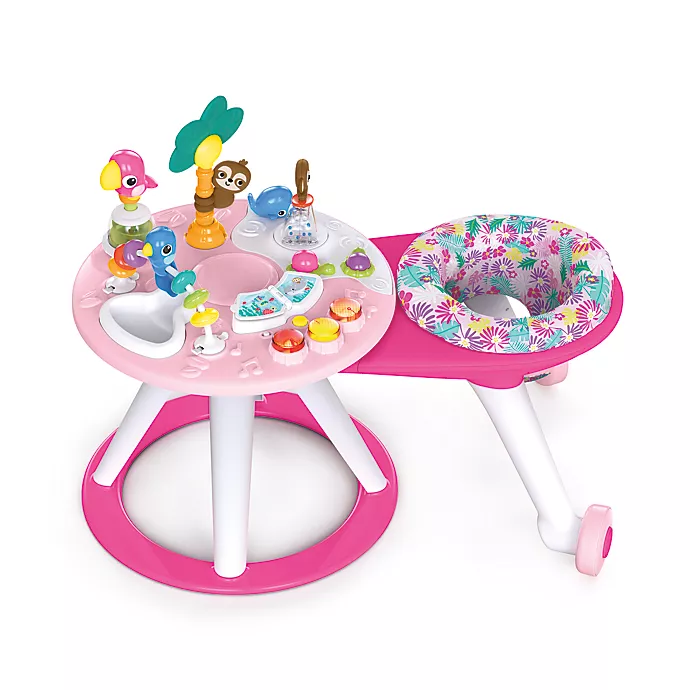 Photo 1 of Bright Starts™ Around We Go™ 2-in-1 Activity Center in Tropic Coral

