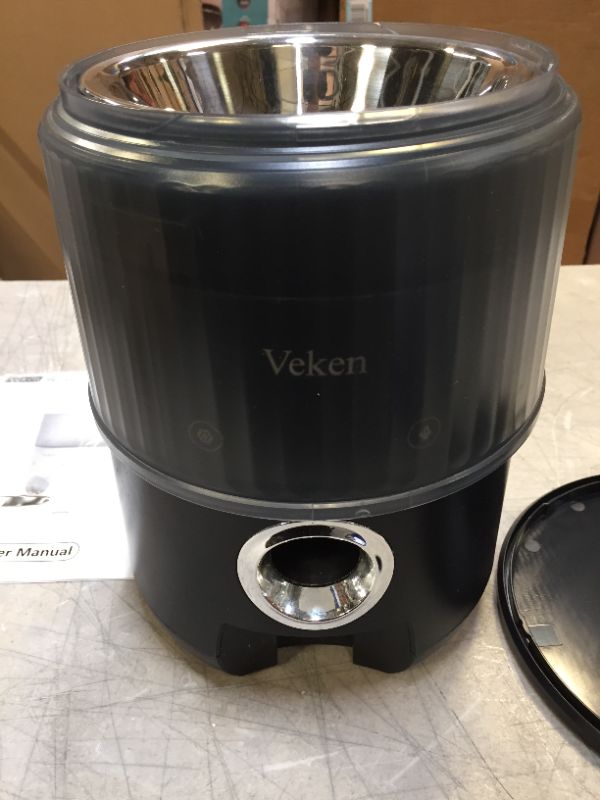 Photo 2 of Veken 135oz/4L Automatic Pet Feeder & 84oz/2.5L Pet Fountain Set
