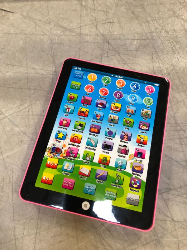 Photo 1 of kids toy tablet 