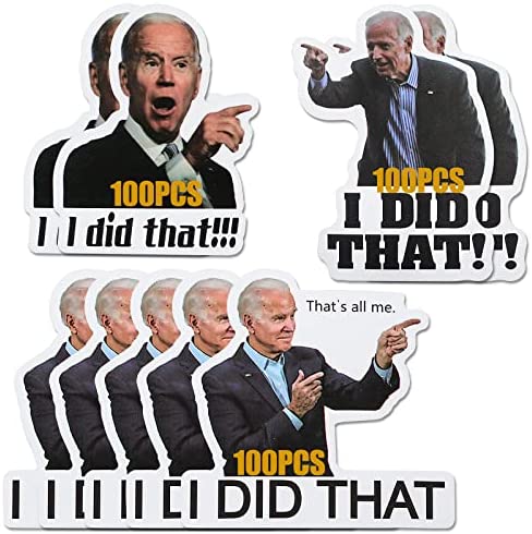 Photo 1 of  300PCS BIDEN I DID THAT, THATS ALL ME DECAL STICKERS