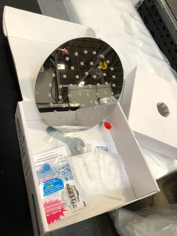 Photo 1 of 8 Inch Rain Showerhead Hopopro High Pressure Fixed Shower Head High Flow Shower Head with Adjustable Metal Swivel Ball Joint for Luxury Shower Experience Even at Low Water Flow
