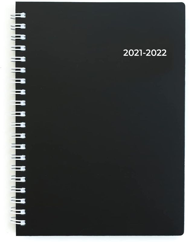 Photo 1 of  2021-2022 Academic Planner - Annual Weekly & Monthly Planner, July 2021 - Aug 2022, 8.5" x 11" Full Paper Size, Flexible Cover, Notes Pages, Twin-Wire Binding (USA 8.5x11")
