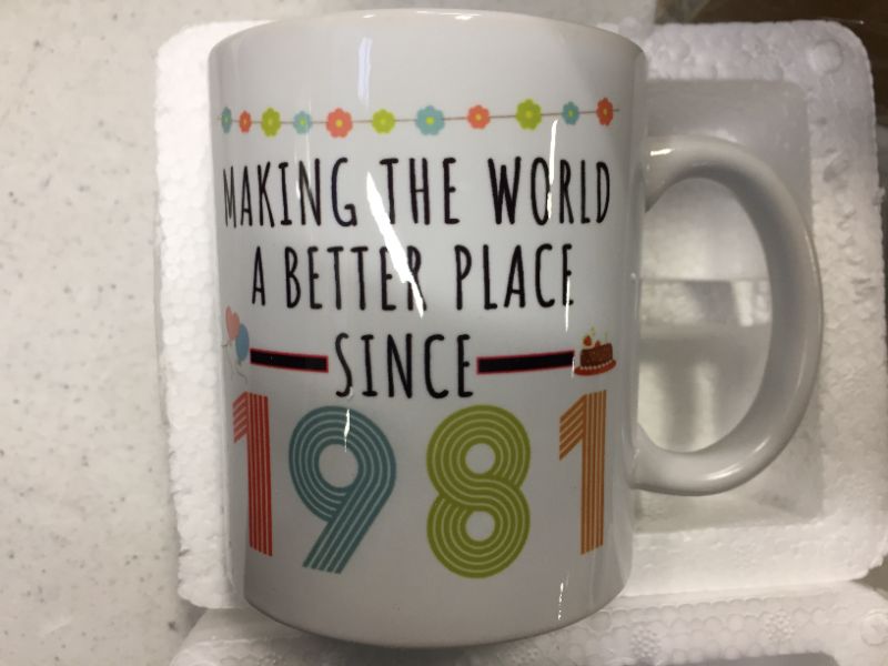 Photo 1 of  Birthday Gifts for Women,   Gift Coffee Mug 1981 