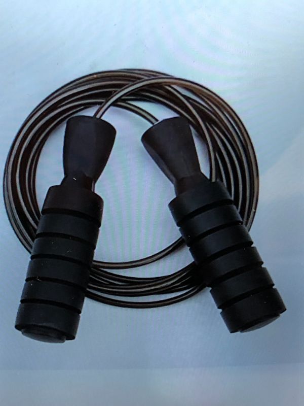Photo 1 of  BEARING STEEL WIRE SKIPPING ROPE IS STRONG AND DURABLE, NO NEED TO WIND THE ROPE, CAN BE USED FOR FITNESS