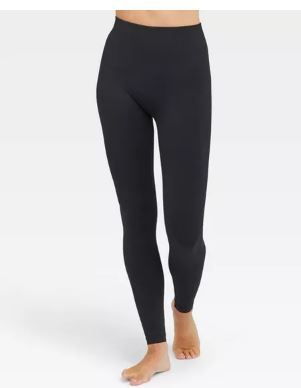 Photo 1 of ASSETS by SPANX Women's Seamless Leggings - Black MEDIUM