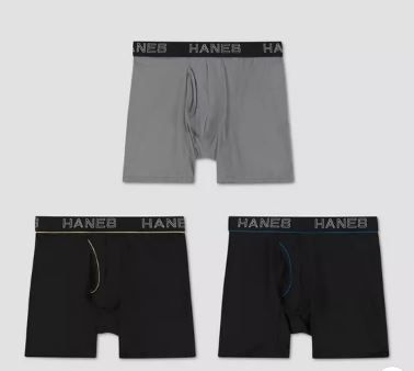 Photo 1 of Hanes Men's Comfort Flex Fit Boxer Briefs 3pk SIZE XL