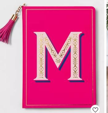 Photo 1 of 2 PACK College Ruled Journal Monogrammed - Opalhouse™
STOCK PHOTO IS DIFFERENT LETTER AND/OR COLOR
