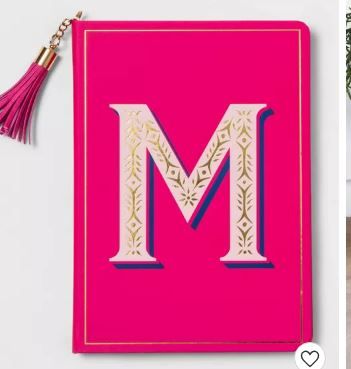 Photo 2 of 2 PACK College Ruled Journal Monogrammed - Opalhouse™
STOCK PHOTO IS DIFFERENT LETTER AND/OR COLOR