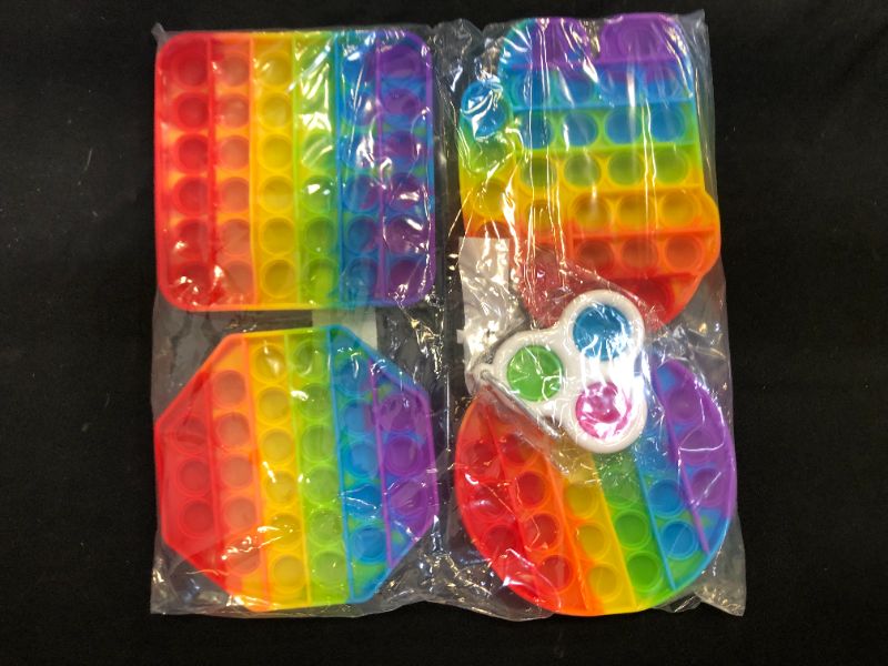 Photo 1 of POP POPPER FIDGET SENSORY TOY 5CT