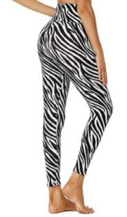 Photo 1 of HIGHDAYS High Waisted Leggings for Women - Soft Opaque Slim Printed Pants for Running Cycling Yoga SIZE SMALL/MEDIUM
