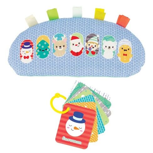 Photo 1 of Infantino Go gaga! Baby's 1st Holiday Cards & Sing Along Piano Set - 8pc
