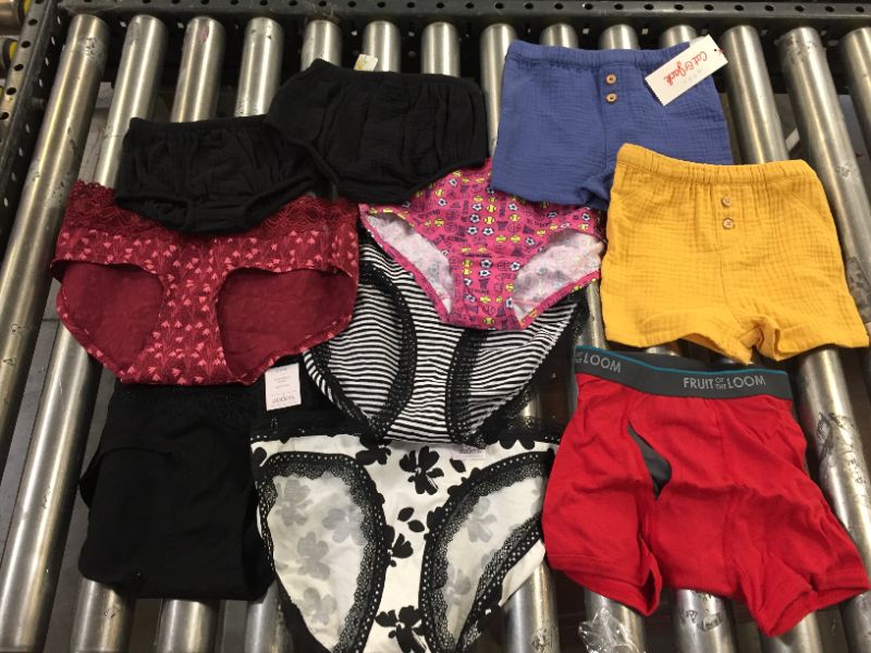 Photo 1 of 10PK MISC MIXED ASSORTED CLOTHING ITEMS SOLD AS IS