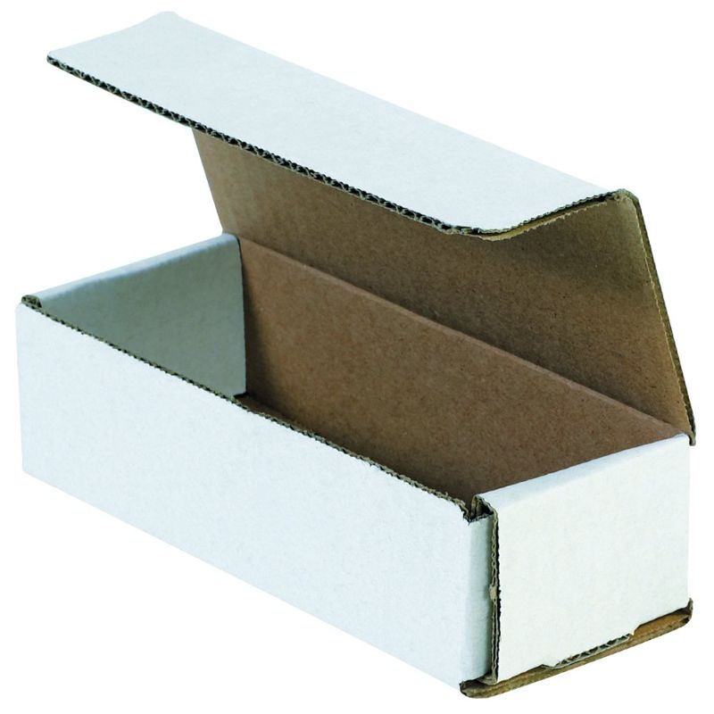 Photo 1 of 
Aviditi White Corrugated Cardboard Mailing Boxes, 12" x 3 1/2" x 3", Pack of 50, Crush-Proof, For Shipping, Mailing and Storing
