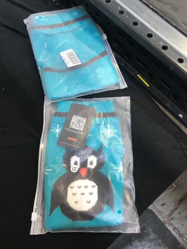 Photo 2 of 2 pack - NACOCO Pet Clothes The Owl Sweater The Cat Dog Sweater Christmas Pet Jacket Dog Apparel - various sizes - small /xs
