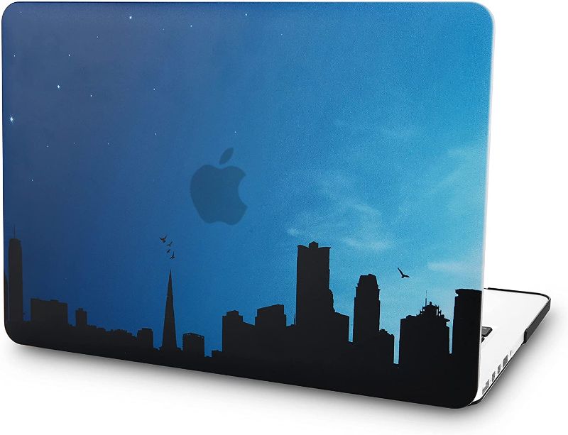 Photo 1 of KECC Compatible with MacBook Pro Retina 13 inch Case 2012-2015 Release A1502 A1425 Protective Plastic Hard Shell(Night City)
