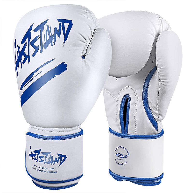 Photo 1 of Pro Grade Boxing Sparring Gloves for Men Women,Training Fight Gloves,Leather Punching Bag Mitts for Heavy Bag,Kickboxing,Muay Thai Fighting Gloves
