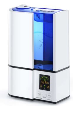 Photo 1 of Cool Mist Humidifier 001, 4L Large Top Fill Desk Humidifiers with Three Mist Modes, 360° Nozzle, Auto Shut-Off
