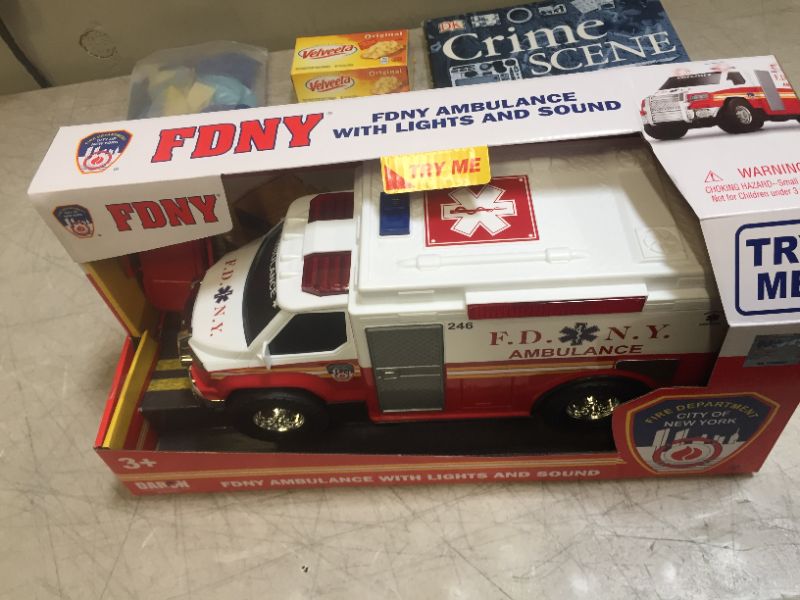 Photo 2 of FDNY Fire Department of New York Ambulance With Lights And Sound NY206007
